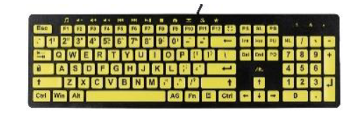 ClearKeys Clevy High Contrast Keyboard