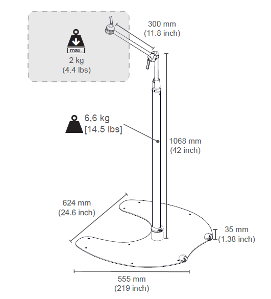 FloorStand mini HD