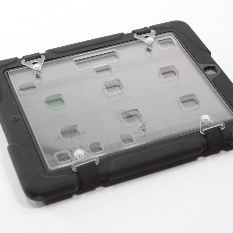 iPad with Elastic Strap Keyguard