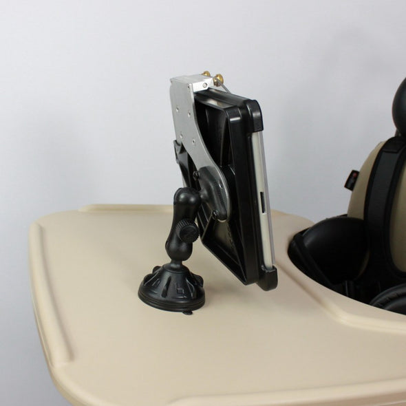 Suction Mount with Cradle, Tab-Tite, iPad Air 2/Pro 9.7 in Most Cases
