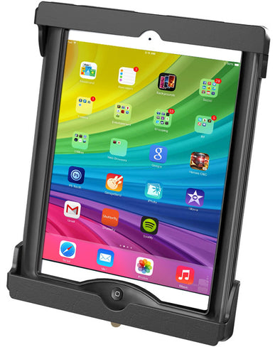 Quick Release Tab-Lock Cradle for iPad Air and Pro 9.7in in Most Cases