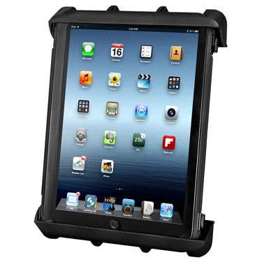 Quick Release Tab-Lock Cradle for iPad 1-4 in Most Cases