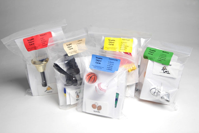 Tangible Object Cards 50 Set with Sound Tags for ProxTalker and ProxPAD